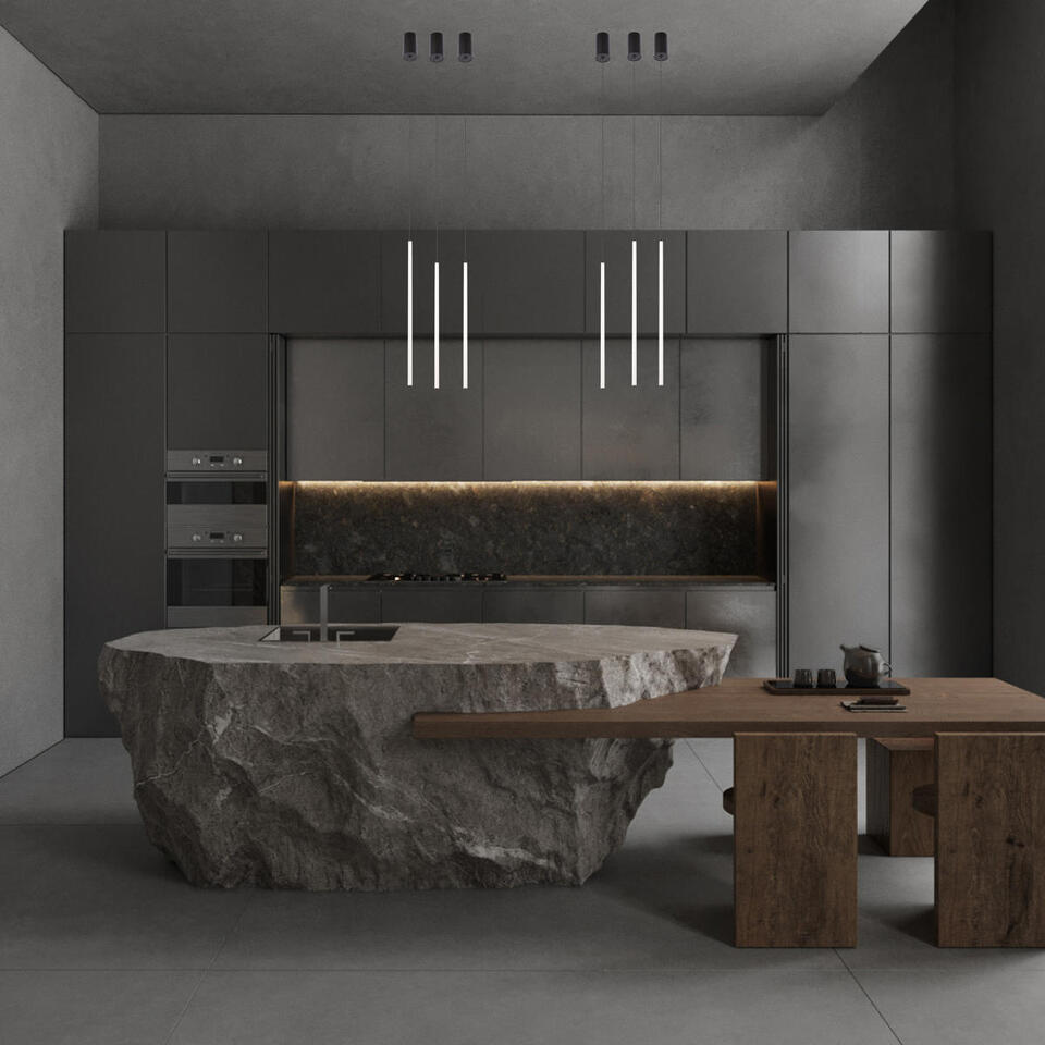 Фото №6  Подвесной светильник 10333/600 Black Подвесной светильник LOFT IT Metropolis