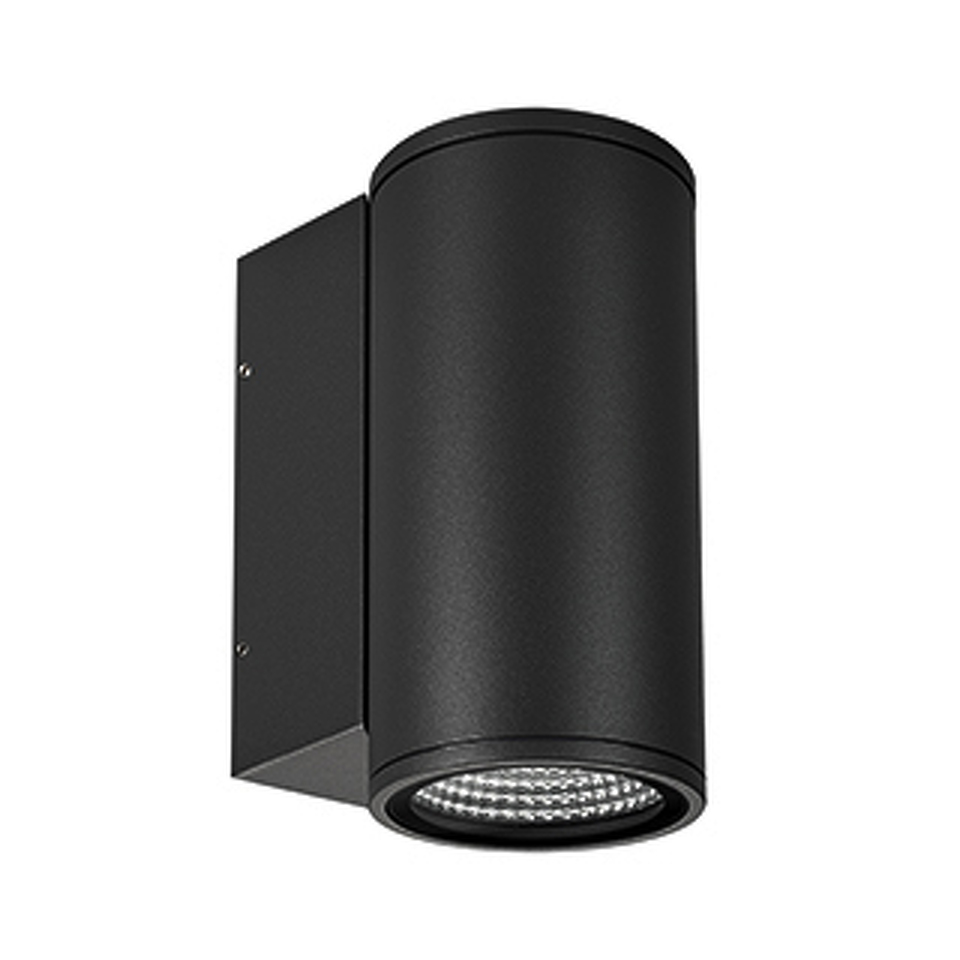 Фото №1  Arlight Светильник LGD-FORMA-WALL-R90-12W Warm3000 (BK, 44 deg, 230V) ( IP54 Металл, 3 года)