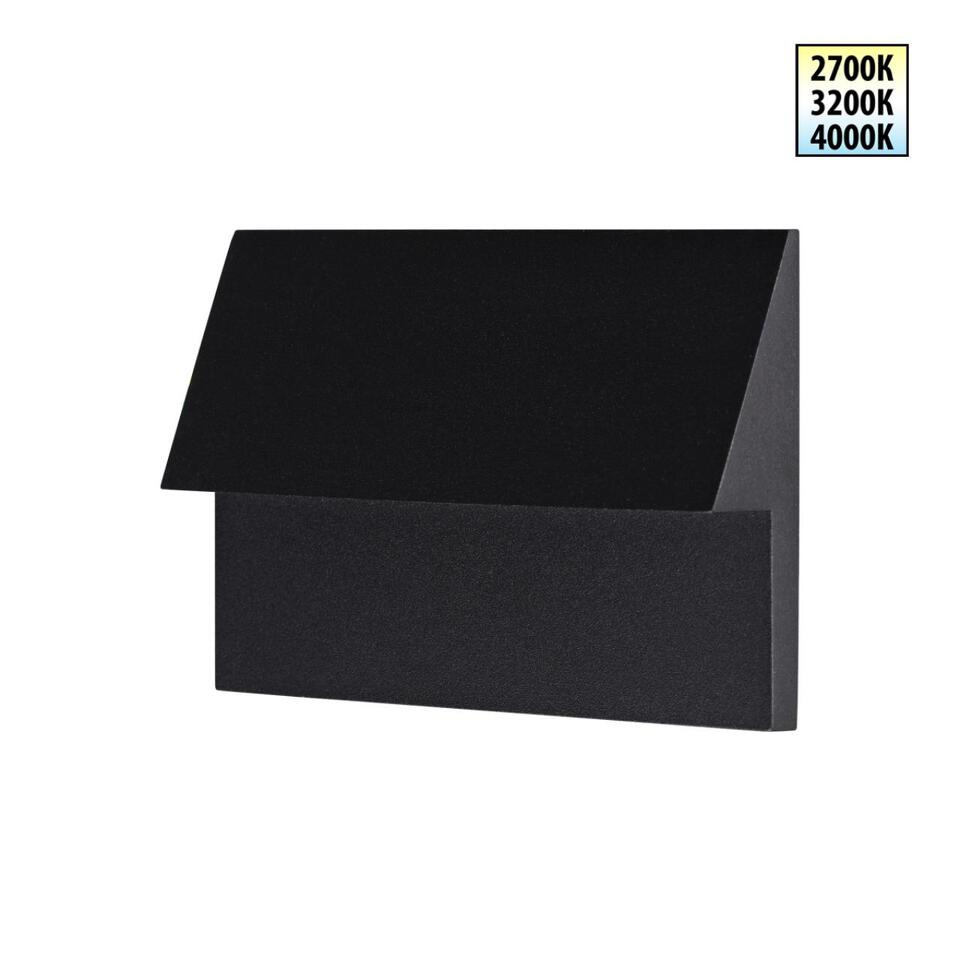 Фото №6  NOVOTECH 359725 STREET NT25 766 черный Подсветка для лестниц с переключателем цв. температуры IP65 LED 3W 100-240V 2700К\3200К\4000К SCALA