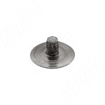 Превью фото №2  Permo Заглушка металлическая для винта стяжки конической стяжки GR14, черный никель (CF17 NBL)