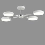Превью фото №4  Люстра LUMION 5659/72CL LEDIO LN26 351 белый, хром Люстра потолочная LED 72W  3000/4000/6000К 220V MIKA