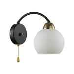 Превью фото №1  LUMION 5648/1W COMFI LN23  чёрный, золотой Бра E27 1*60W 220V KODI