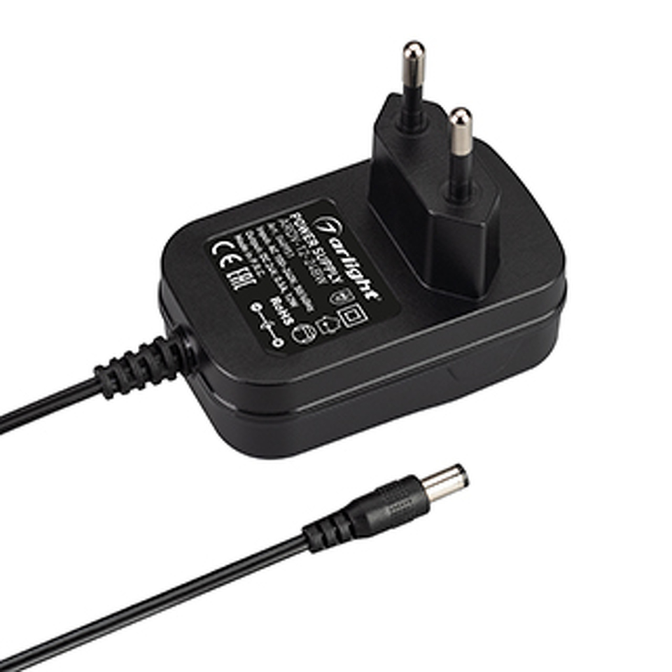 Фото №1  Arlight Блок питания ARDV-12-24BW (24V, 0.5A, 12W) ( Адаптер, 3 года)