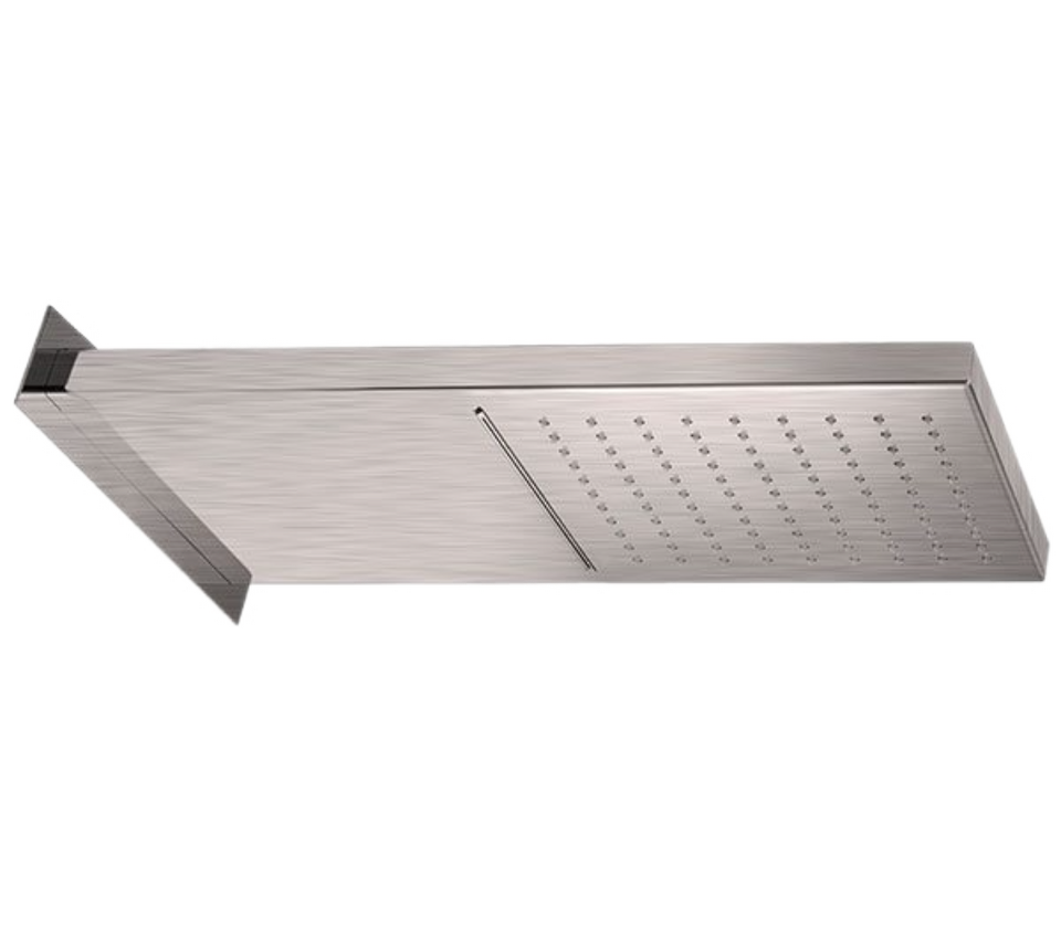 Фото №2  Верхний душ настенный 50x20 см Remer INOX SS350SSCAX
