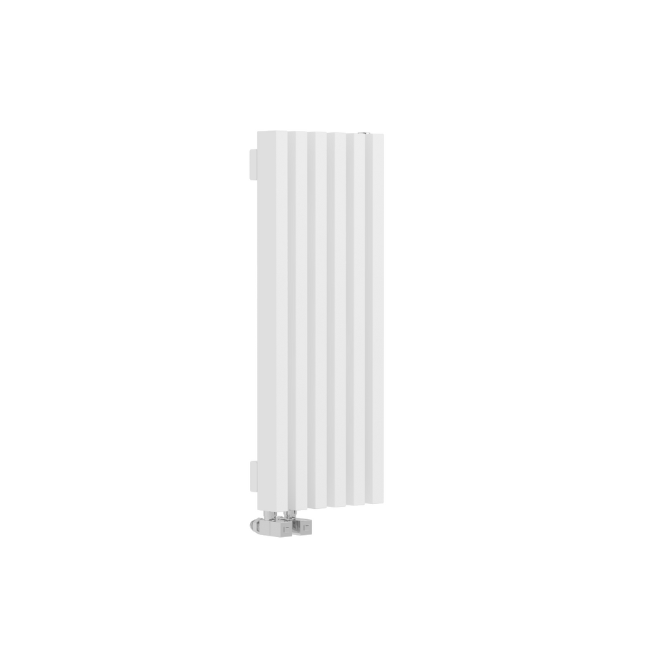 Фото №2  Радиатор Warmmet Luxe 60V длина 750 мм секций 6 цвет белый  тип подключения: нижнее левое