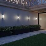 Превью фото №3  NOVOTECH 359300 STREET NT24 776 черный Светильник ландшафтный настенный IP65 LED 6W 4000K 180-265V OPAL