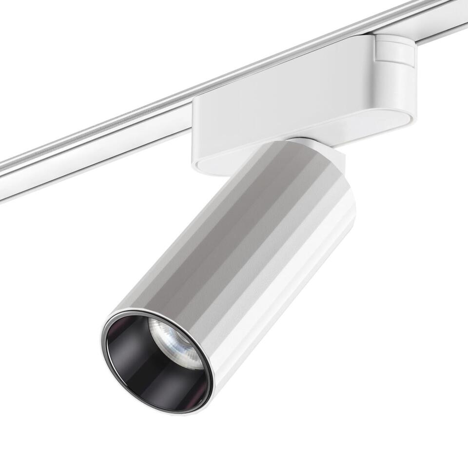 Фото №5  NOVOTECH 359093 SHINO NT23 185 белый Трековый светильник для низков. шинопровода IP20 LED 4000K 12W 48V 1020Лм SMAL
