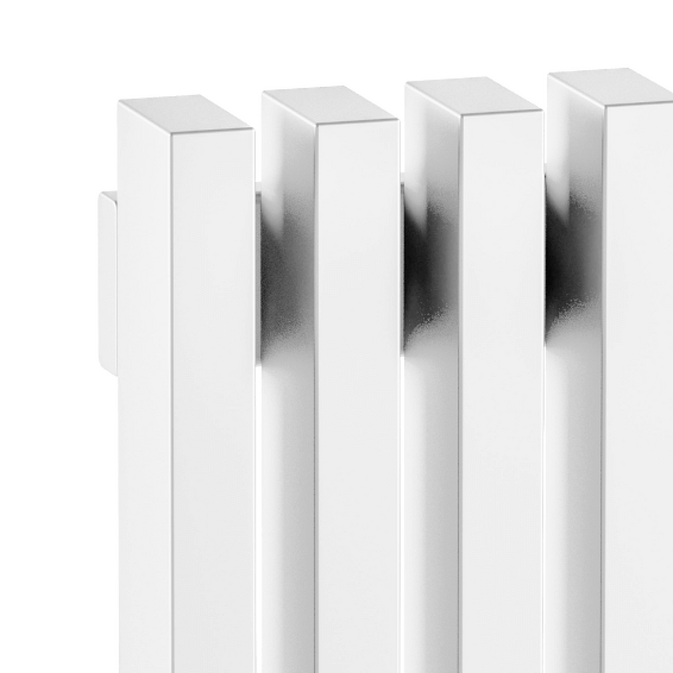 Фото №2  Радиатор Warmmet Luxe 60V длина 750 мм секций 4 цвет белый  тип подключения: нижнее левое