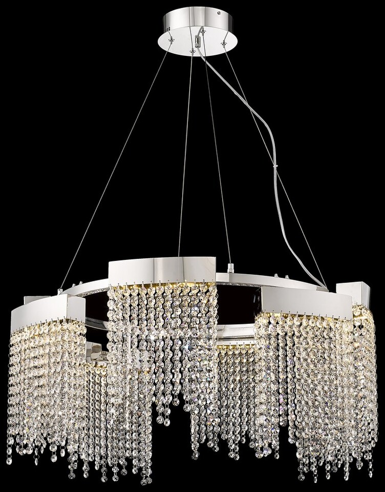 Фото №2  Подвесной светильник WE463.08.103 WERTMARK REGINA светильник подвесной, LED, 8x10W, 3000K