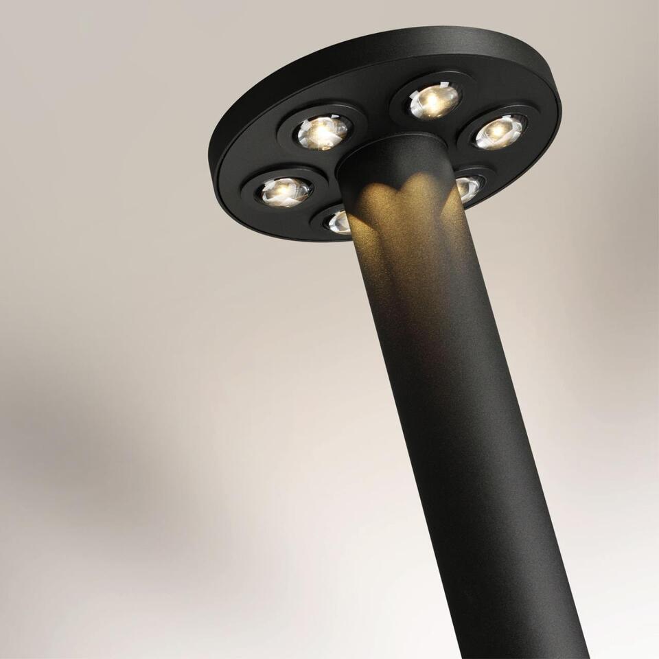 Фото №10  NOVOTECH 359283 STREET NT24 644 черный Светильник ландшафтный IP65 LED 4000K 12W 185-265V ECHO