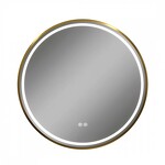 Превью фото №16  Teymi Зеркало Lina Supernova Gold D60, LED подсветка, сенсор, антипар T20121