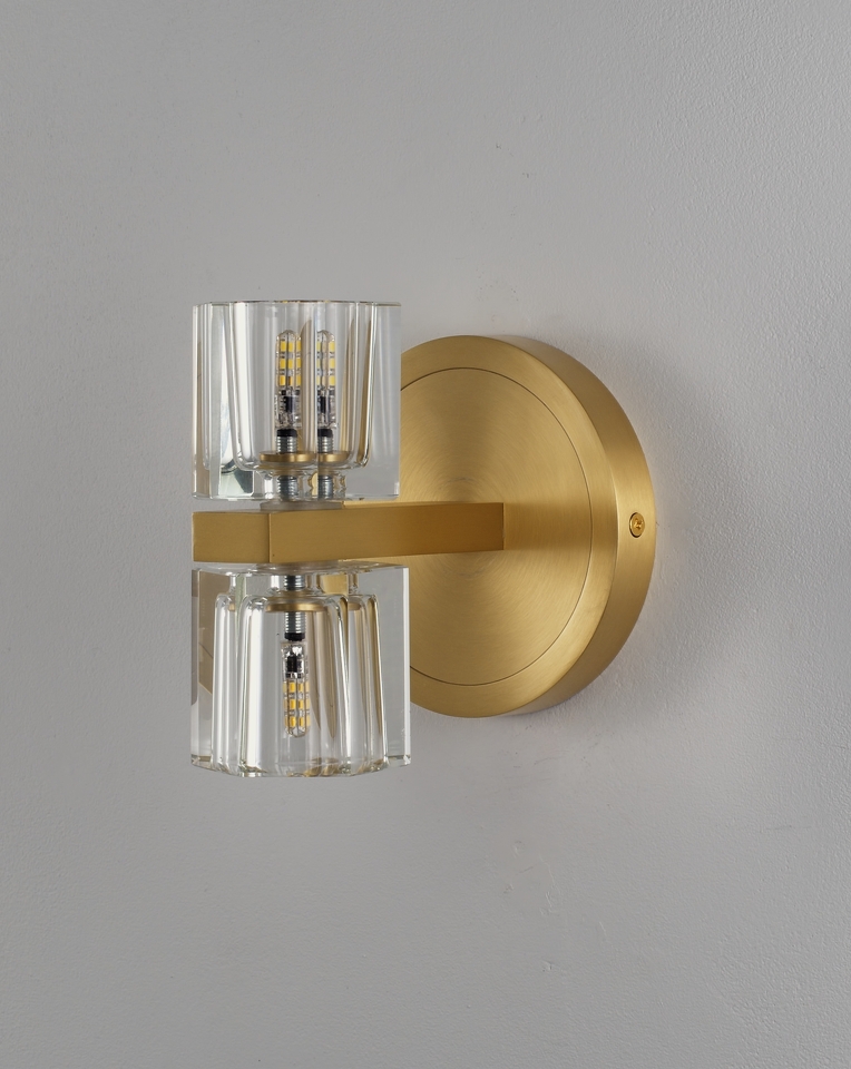 Фото №10  Светильник настенный Moderli V11016-2W Brass