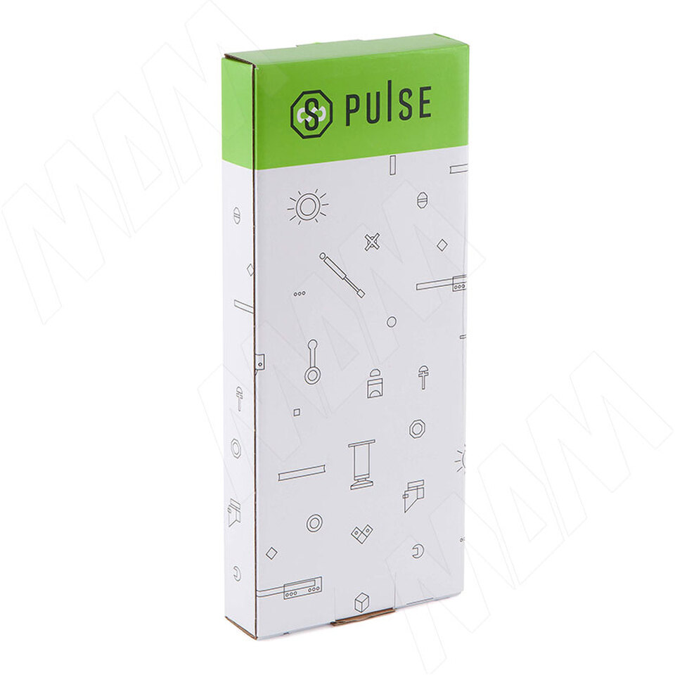 Фото №6  PULSE Заглушка кабель-канала, алюминиевая, двойная, 307х152 мм, белый (DBO-TW-310.WH)