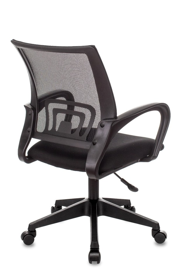 Фото №6  Кресло Кресло офисное TopChairs ST-Basic сетка/ткань черный