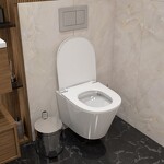 Превью фото №6  Унитаз Teymi Унитаз подвесной Solli Pro безободковый, сиденье микролифт T40202