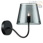 Превью фото №1  LUMION 6570/1W MODERNI LN26 212 черный/дымчатый/металл/стекло Бра G9 1*20W 220V SMOKY