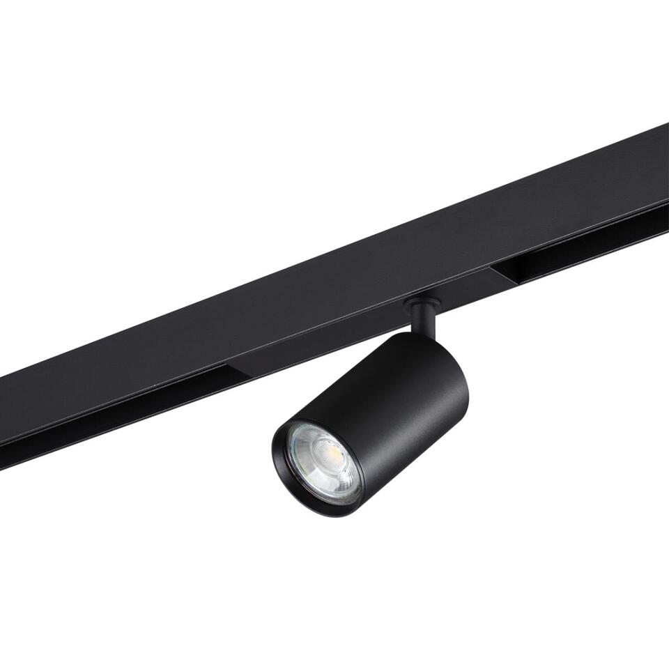Фото №4  NOVOTECH 359965 PORT NT25 228 черный Трековый светильник IP20 GU10 50W 90-240V VECTOR