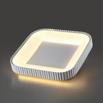 Превью фото №3  SONEX 7767/56L AVRA LED SN 578 Светильник металл/белый LED (56Вт+14Вт) 3000-6000K 500х500 IP43 пульт ДУ+подсветка SHARMEL
