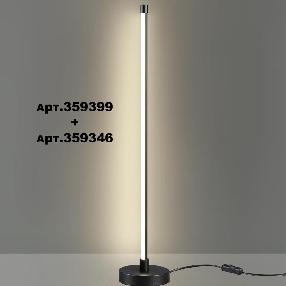 Фото №8  NOVOTECH 359346 KONST NT24 048 черный Светильник линейный светодиодный IP20 LED 12W 170-265V 4000K 960Лм VITZ