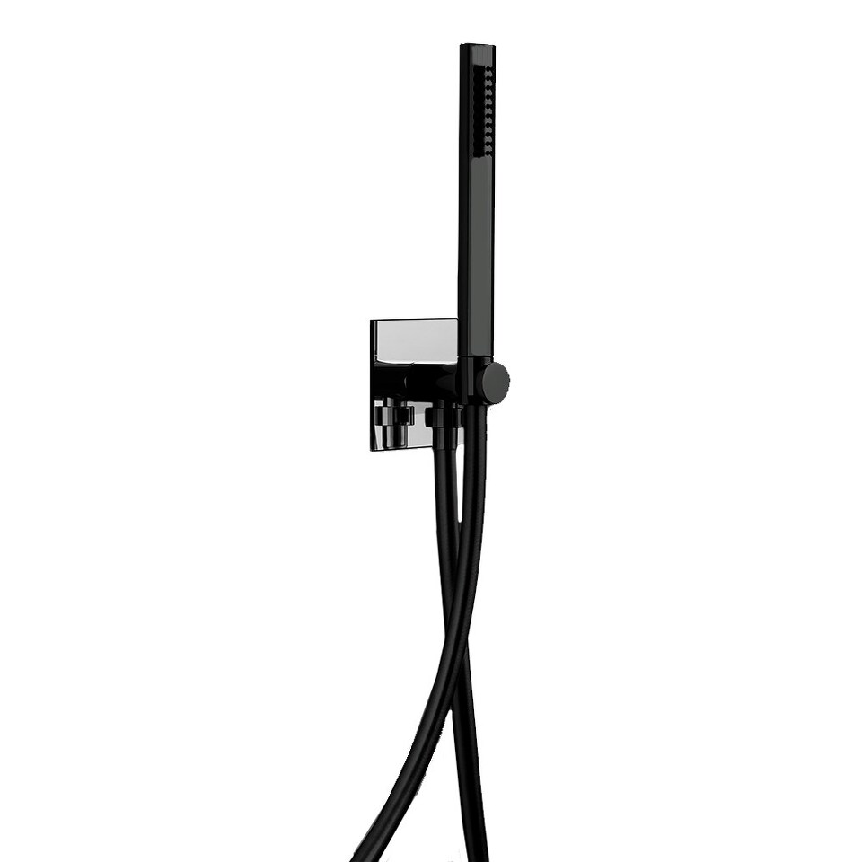 Фото №4  SD017AXX AQUAelite SPA Home душевой гарнитур для коллекции SPA home, из стекла и латуни Матовый чёрный, 38/05Q
