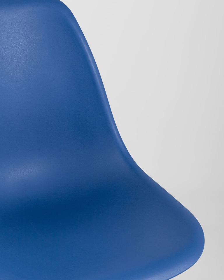 Фото №10  Стул Eames Style DSW синий x4 (разборный каркас)