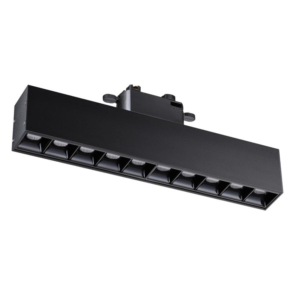 Фото №3  NOVOTECH 358857 PORT NT22 230 черный Светильник трековый однофазный трехжильный IP20 LED 4000K 16W 220V ITER