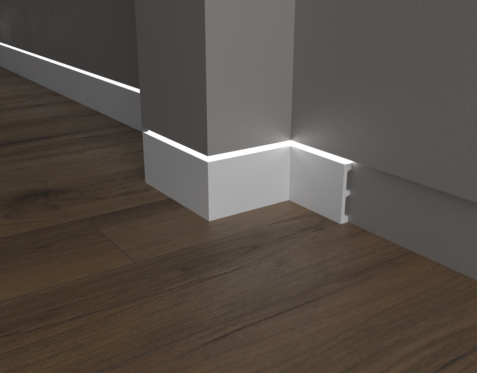 Фото №5  Плинтус Decor-dizayn DD708/Плинтус (80х13x2000мм)/24, шт