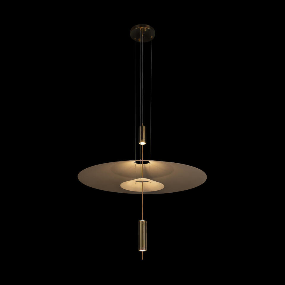 Фото №6  Подвесной светильник 10244/A Brass Подвесной светильник LOFT IT Skylar