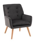 Превью фото №1  Кресло Кресло Райт серый