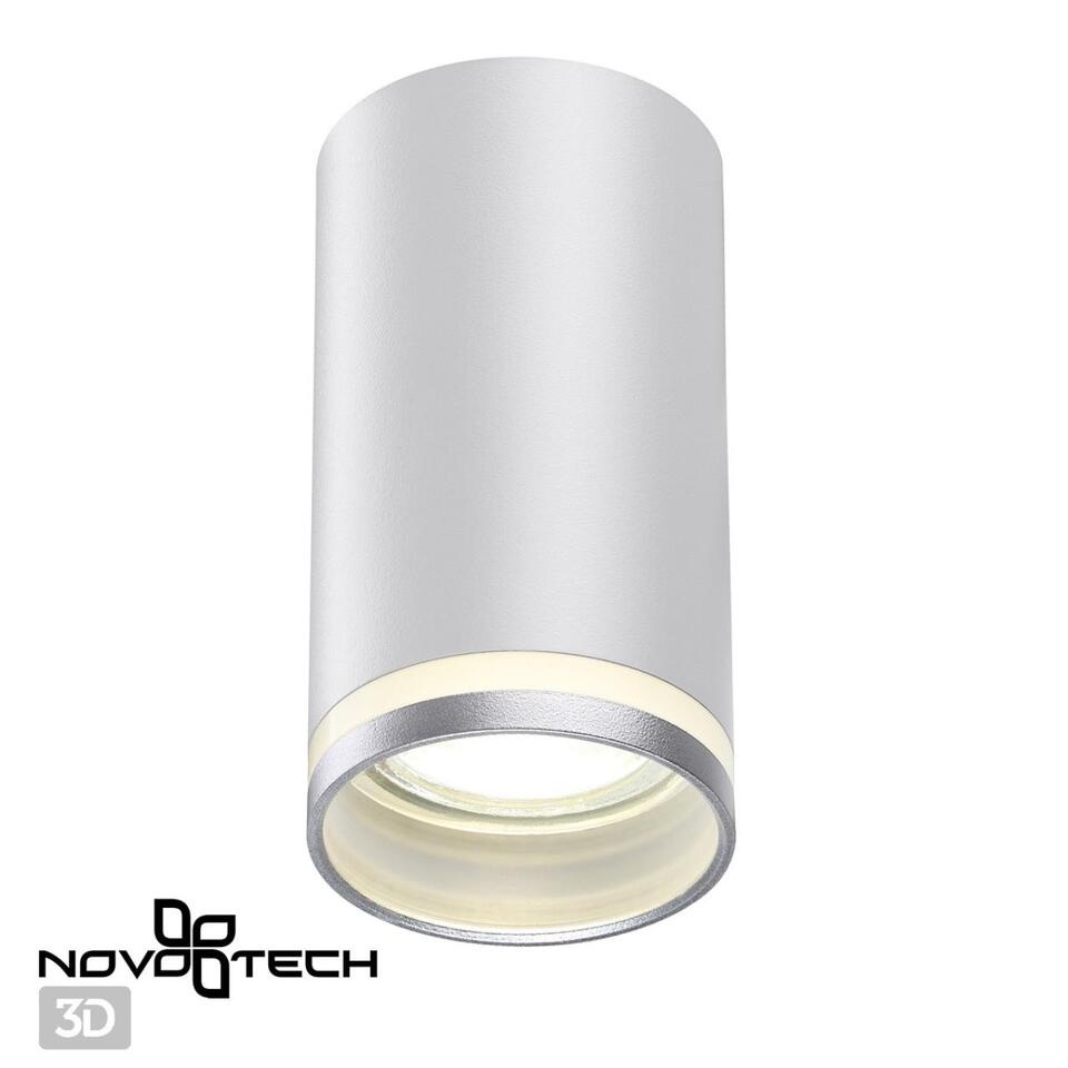 Фото №3  NOVOTECH 370888 OVER NT22 418 белый Светильник накладной IP20 GU10 9W 220V ULAR