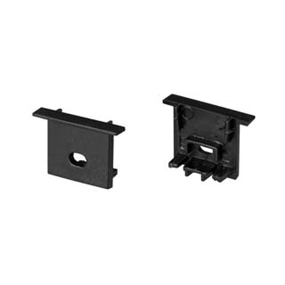 Фото №1  Arlight Заглушка SL-COMFORT-1716-F BLACK c отверстием ( Пластик)