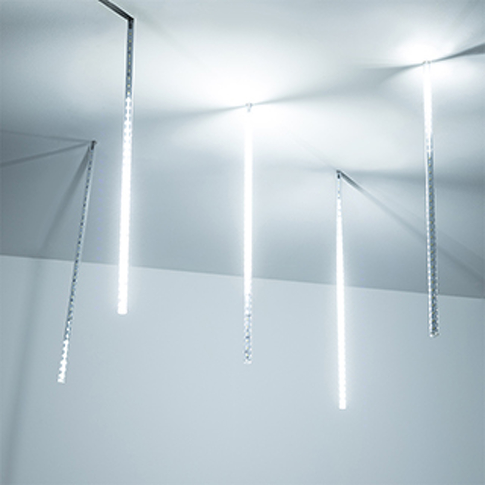Фото №1  Ardecoled Светодиодная гирлянда ARD-ICEFALL-CLASSIC-D12-500-5PCS-CLEAR-72LED-LIVE WHITE (230V, 6W) ( IP65)