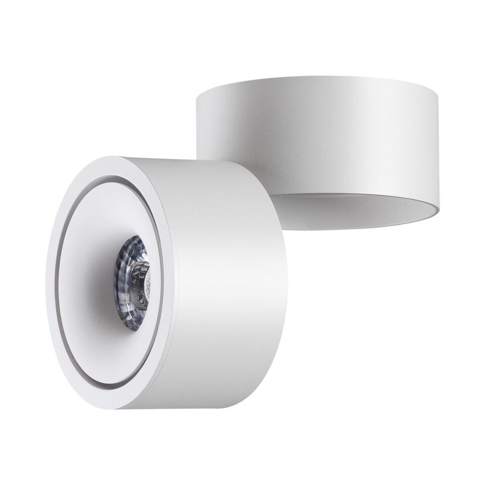 Фото №6  NOVOTECH 358774 OVER NT21 364 белый Светильник накладной светодиодный IP20 LED 15W 4000K 1300Лм 100-265V GRODA