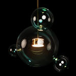 Превью фото №6  Подвесной светильник 2027-P4 Blue Подвесной светильник LOFT IT Bolle