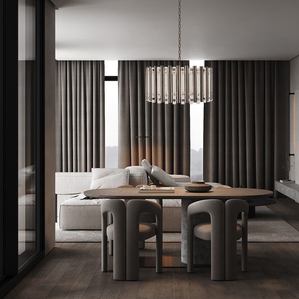 Фото №9  Подвесной светильник 10438/4 Подвесной светильник LOFT IT Boucle