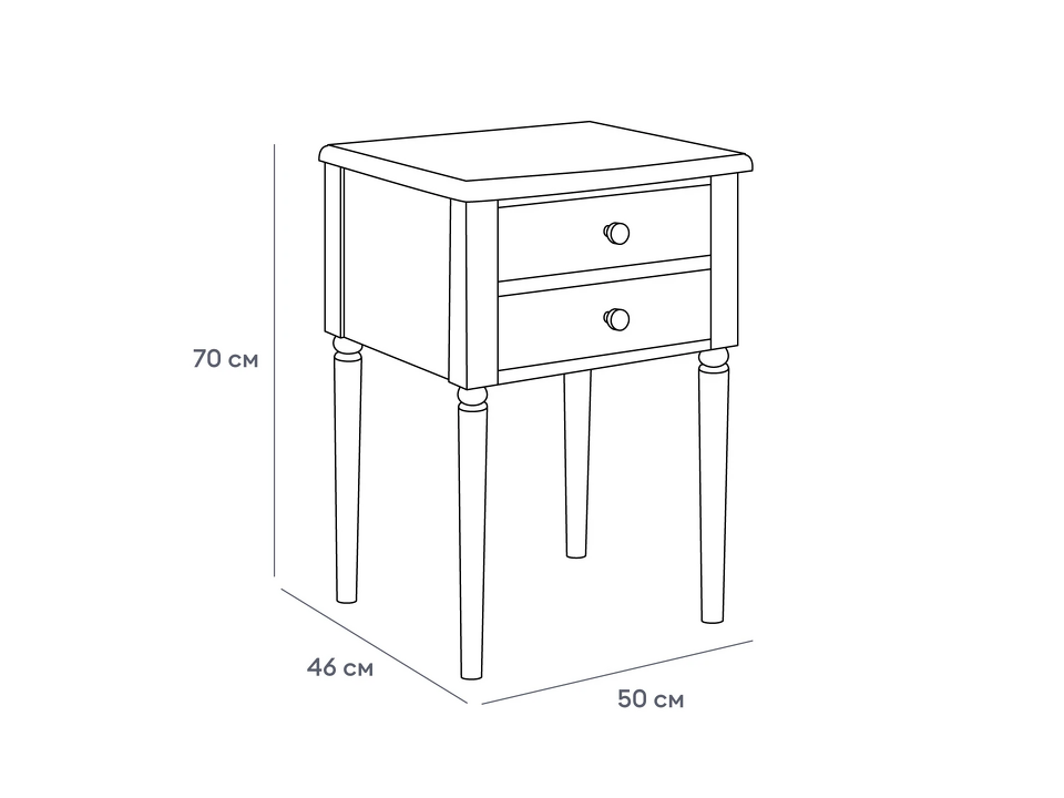 Фото №7  OGOGOHOME Тумба прикроватная Blues