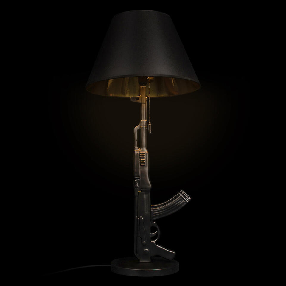 Фото №7  Настольная лампа 10136/B Dark grey Настольная лампа LOFT IT Arsenal