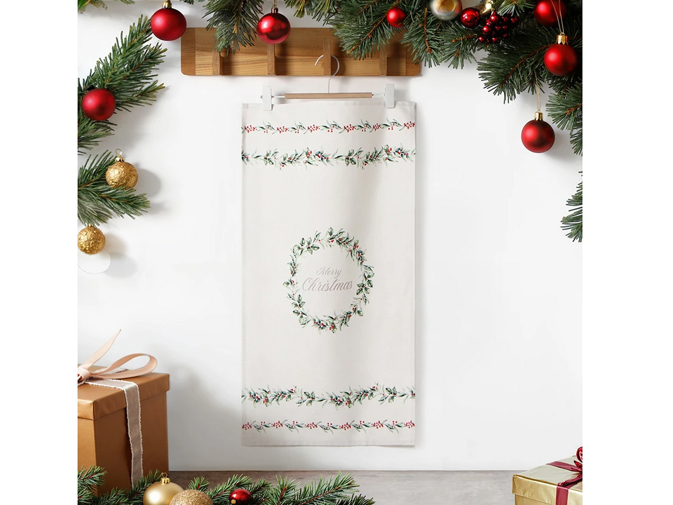Фото №3  OGOGOHOME Полотенце Merry Christmas 40х73 см