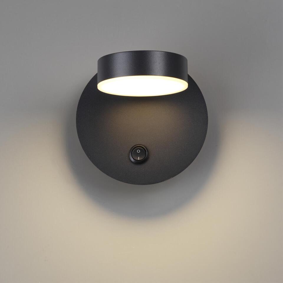 Фото №3  LUMION 5633/7WL LEDIO LN23 000 чёрный Бра LED 7W 3000K 220V LARK
