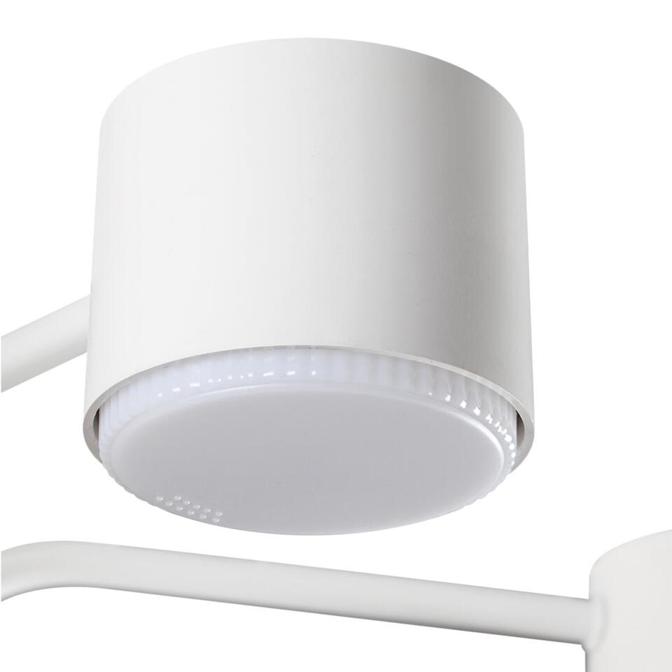 Фото №9  LUMION 8231/6C COMFI LN26 336 белый, металл/дерево/пластик Светильник потолочный LED GX53 6*9W 220V RONDO