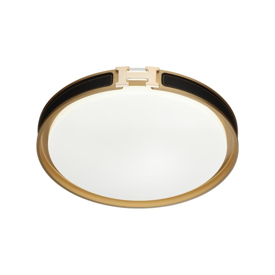 Фото №7  SONEX 7667/DL COLOR SN 132 Светильник пластик/белый/черный/золотой LED 48Вт 4000К D405 IP43 FAVEMO BLACK