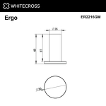 Превью фото №2  Крючок WHITECROSS Ergo ER2216GM (оружейная сталь)