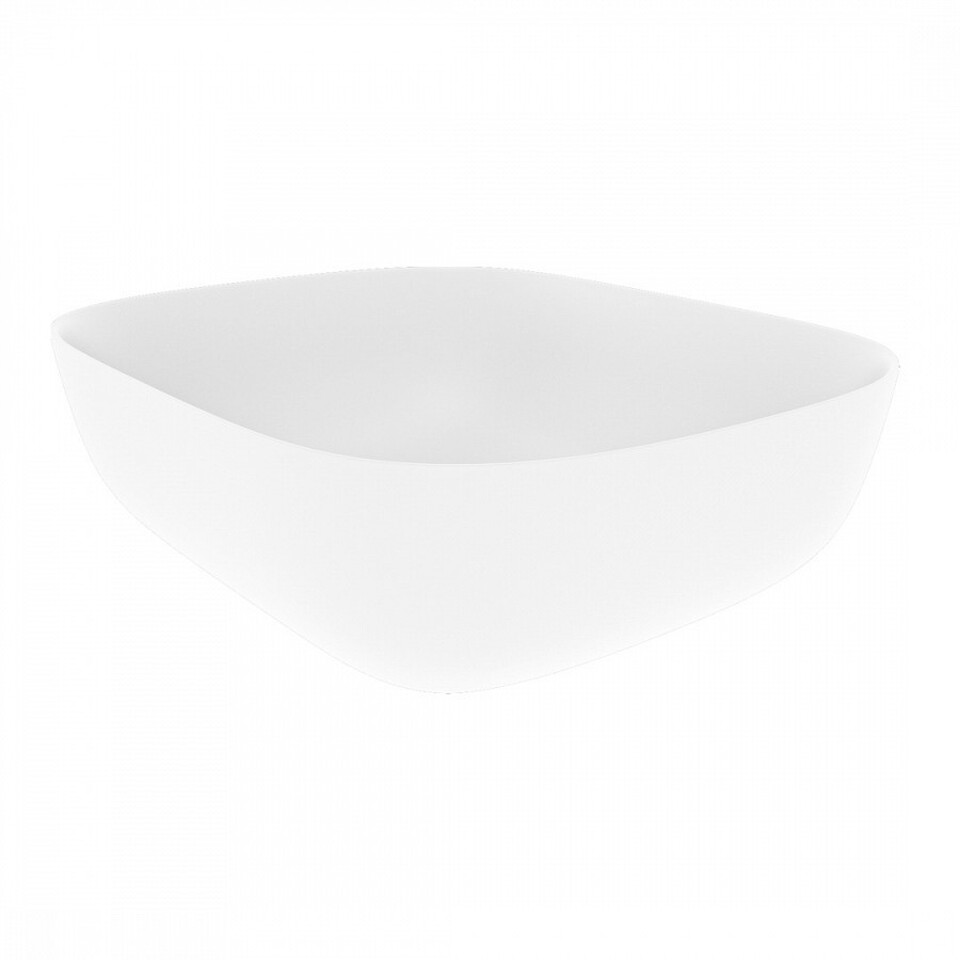 Фото №13  Раковина Teymi Раковина Solli 50 artceramic, накладная, Белая Матовая T50390