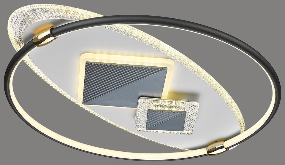 Фото №2  438-347-04 VELANTE Светильники с LED светильник потолочный, LED, 2x27+21+9+4W, 3000/4500/6000K