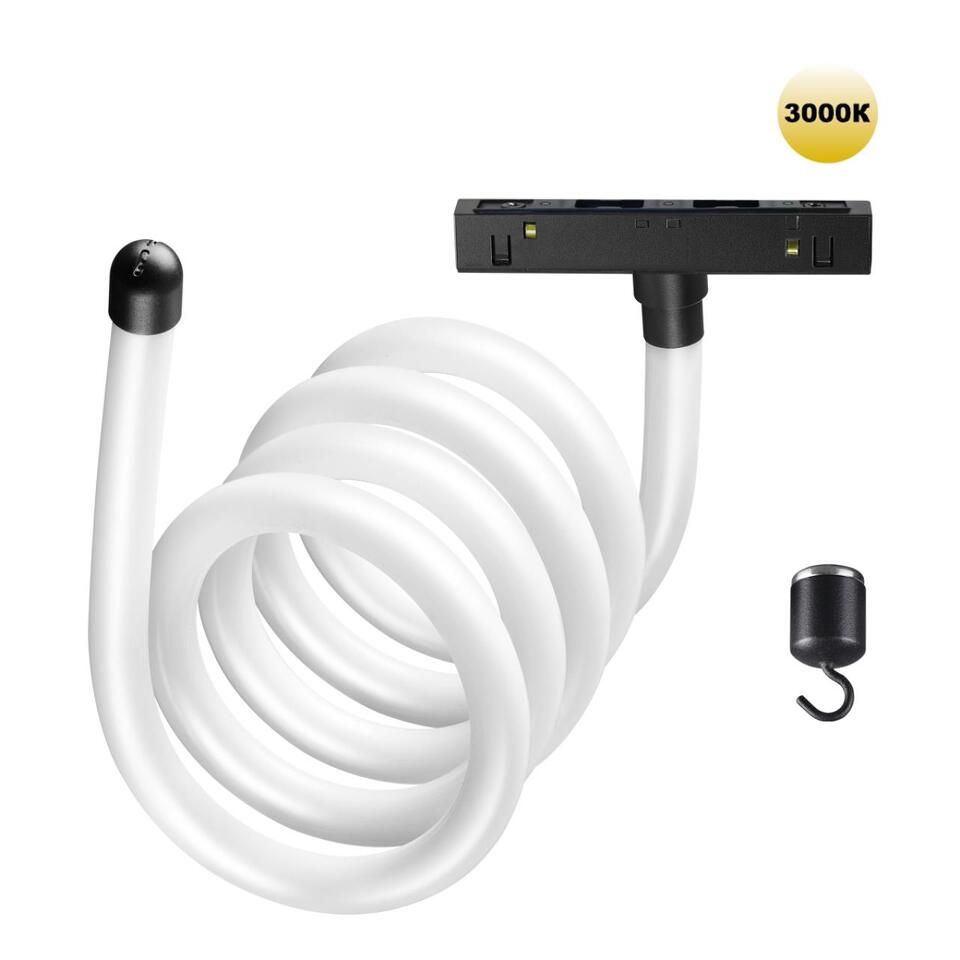 Фото №4  NOVOTECH 359139 KONST NT23 144 черный Трековый светильник для низковольтного шинопровода FLUM 3000K IP20 LED 25W 48V 2500Лм RAMO