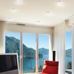 Превью фото №1  NOVOTECH 357585 SPOT NT18 474 белый Встраиваемый светильник IP44 LED 3000K 10W 100-265V METIS