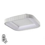 Превью фото №2  SONEX 7767/56L AVRA LED SN 578 Светильник металл/белый LED (56Вт+14Вт) 3000-6000K 500х500 IP43 пульт ДУ+подсветка SHARMEL