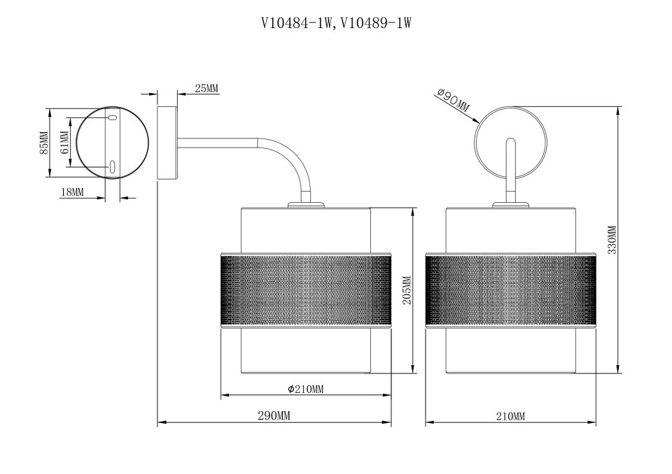 Фото №8  Бра Moderli V10484-1W Gela