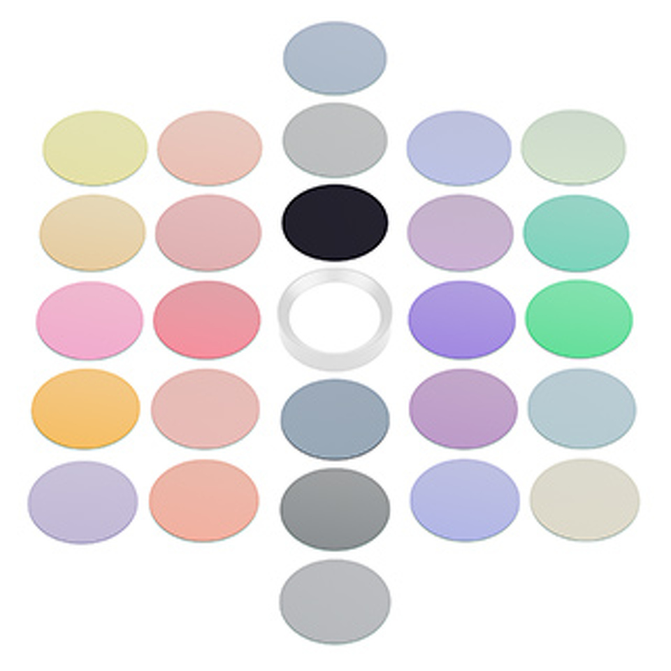 Фото №1  Arlight Набор светофильтров LGD-COLORFUL-SET27-R85 (WH) ( Металл)