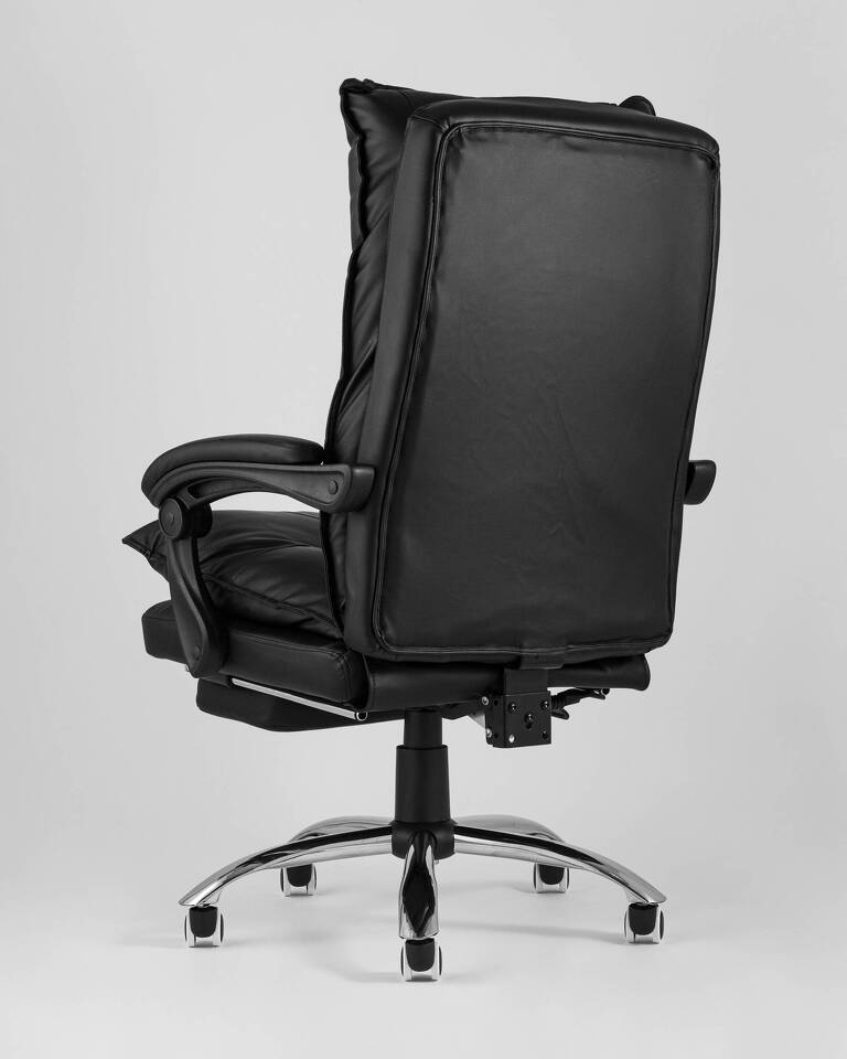 Фото №10  Кресло Кресло руководителя TopChairs Alpha черное